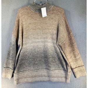 Westbound Sweater Women's  PXL Beige Ombre Wool Blend Long Sleeve‎ Pullover NEW
